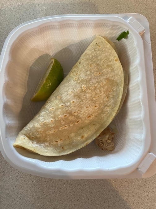 A la carte Traditional Tacos each.